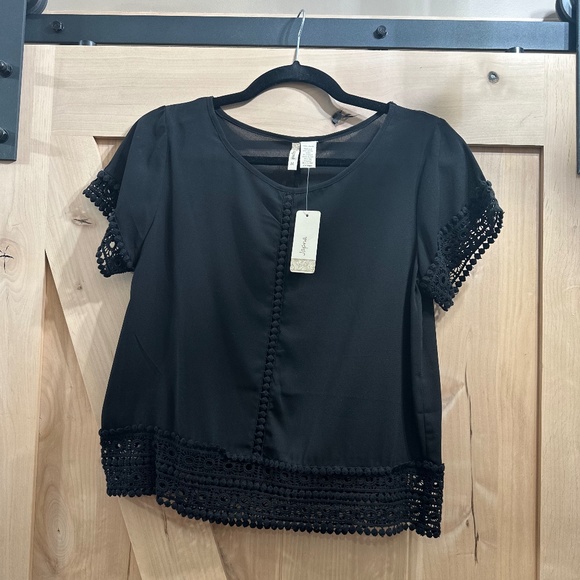 Japna Tops - Japna - Black Blouse